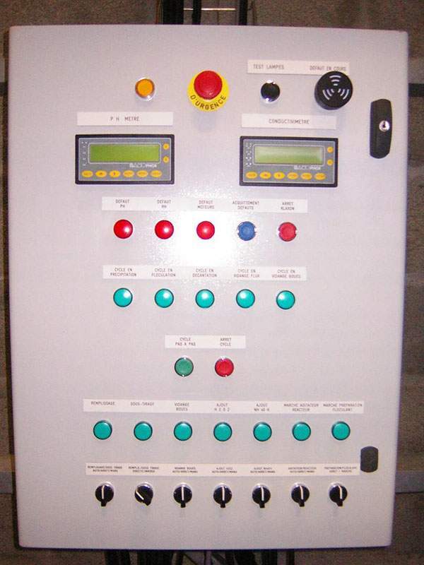 Tableau de commande électrique l'Orne