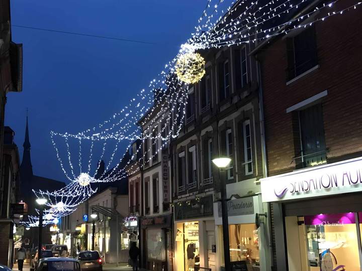 Éclairage publique dans l'Orne
