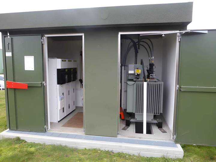 Distribution électricité haute tension dans l'Orne